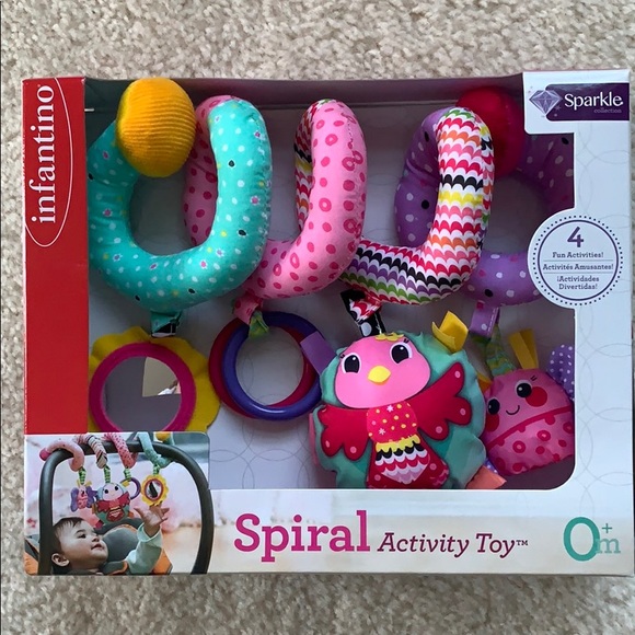 infantino spiral activity toy